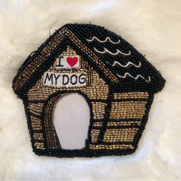 I Love My Dog Beaded Coin Purse Picture Frame - Picture 3 of 6
